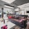 lounge with modern decor and ample seating