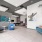 lounge with modern decor and ample seating