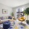 living area that includes ample seating spaces and bright lighting