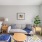 living area that includes ample seating spaces and bright lighting